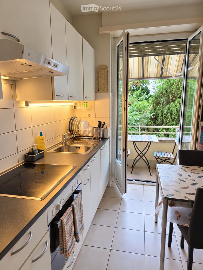 Joli appartement 3,5 pièces meublé à sous-louer à Lausanne (3)