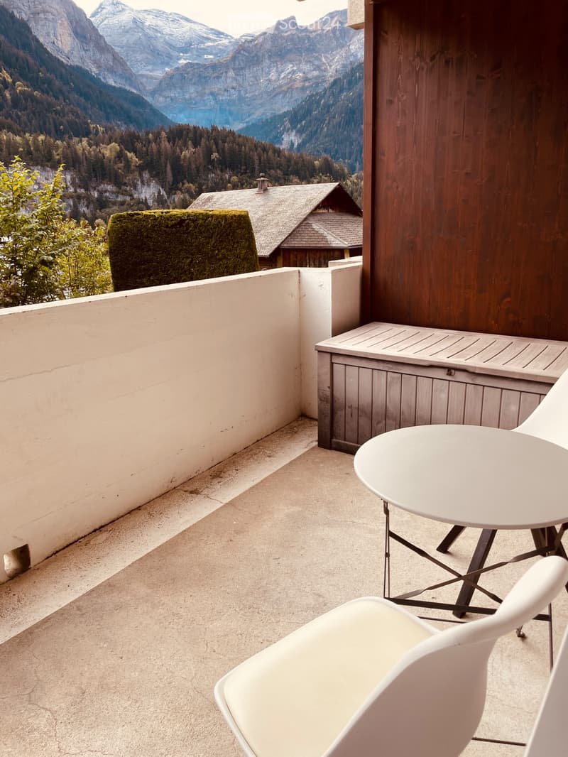 Champéry Studio coup de coeur, balcon Sud & vue panoramique (2)