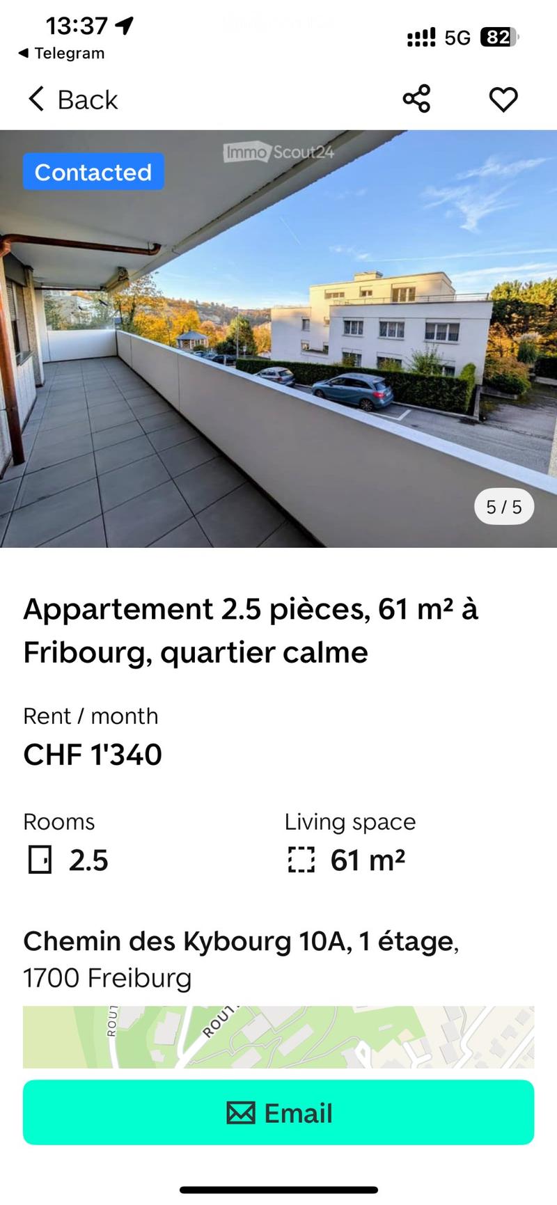 Charmant appartement de 2.5 pièces de 61 m2, Fribourg (5)