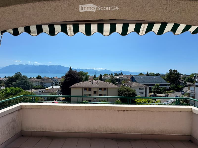 Appartement 2 ½ pièces à louer à Pully avec vue sur le Léman (1)
