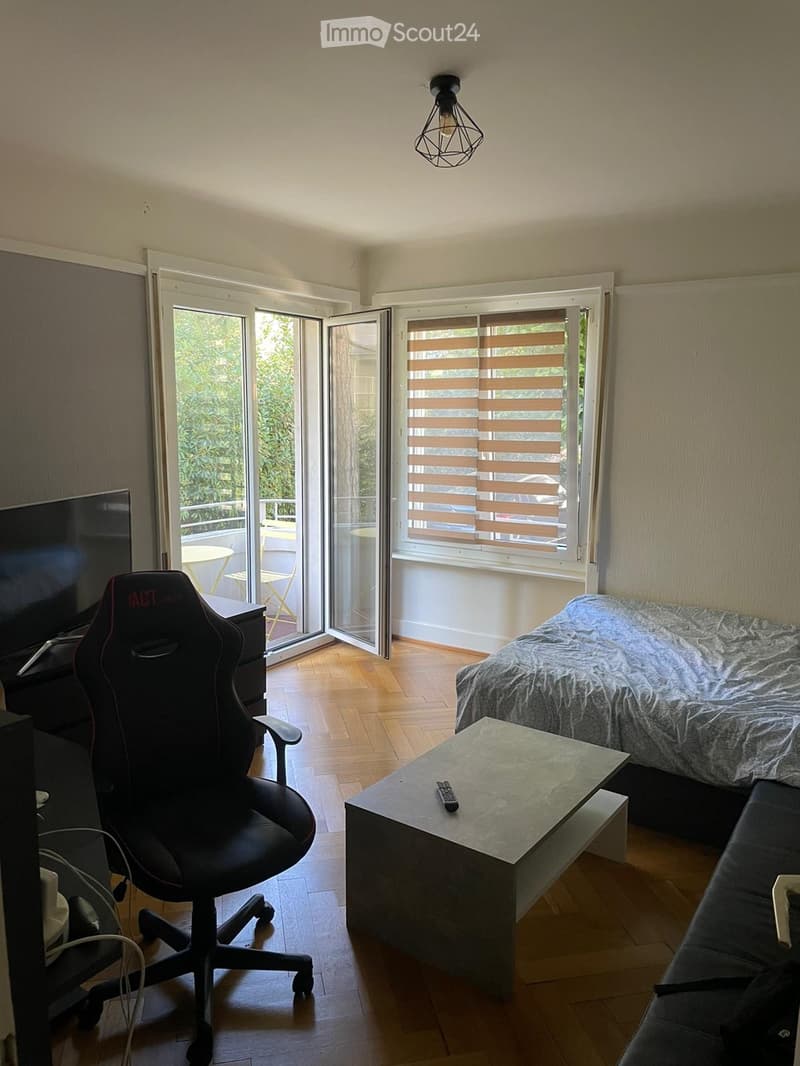 Studio 1.5 pièces 35m2 - Lausanne Montchoisi (2)