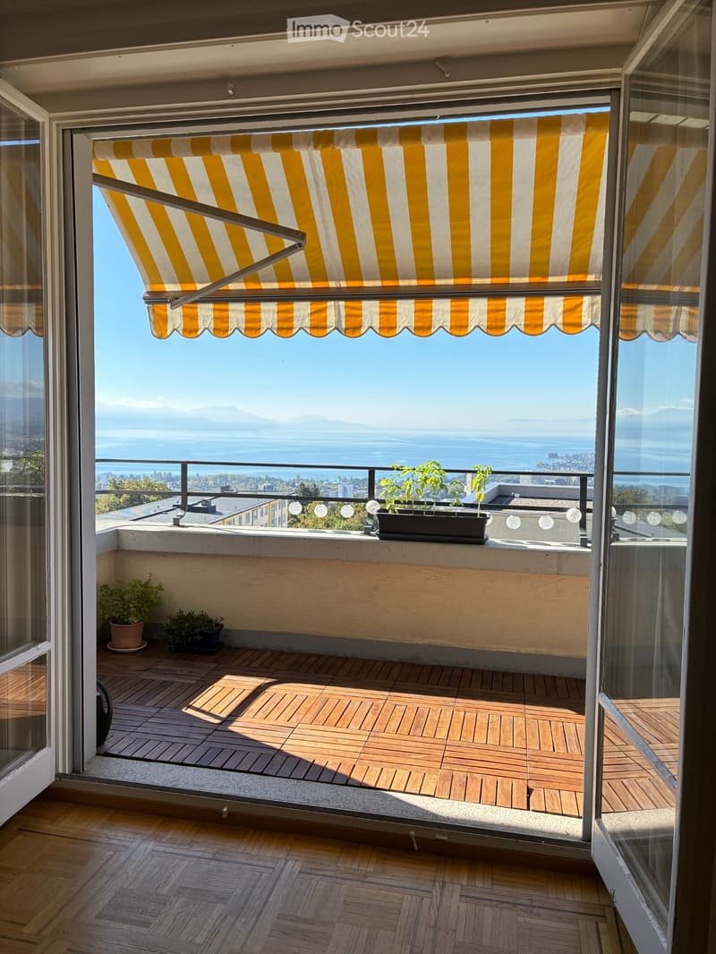 Grand appartement 3.5 pièces - Calme, lumineux, vue lac (1)