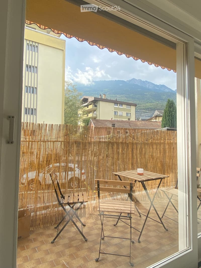 Appartement centre gare cff Monthey (5)