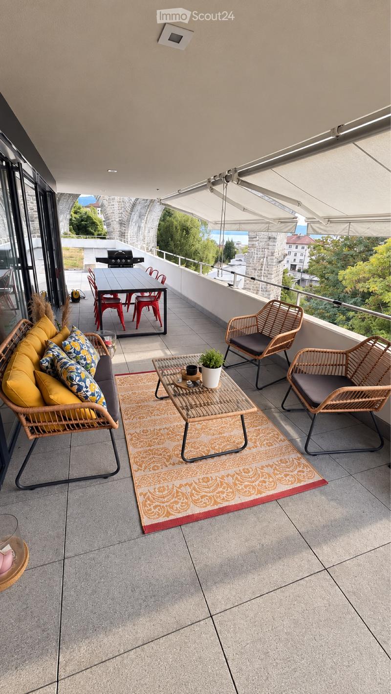 Attique 3,5 pièces à Paudex - terrasse, jardin et vue l (3)