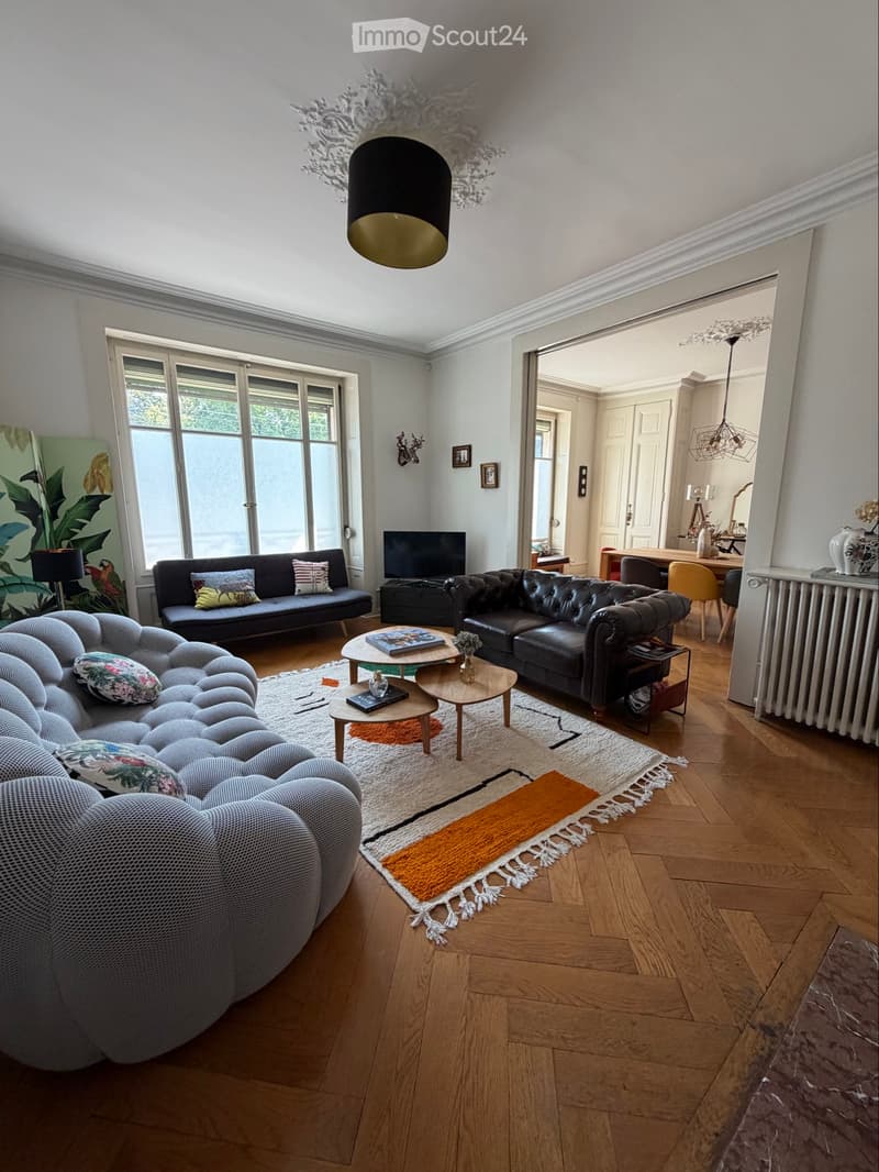 Magnifique appartement avec jardin aux Eaux-Vives (2)