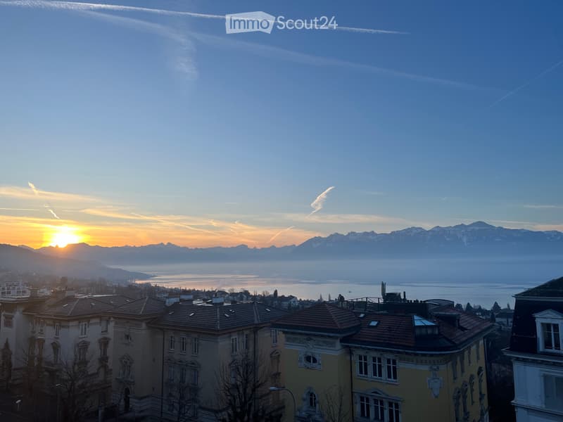 3,5p à louer au coeur de Lausanne - Vue Lac (1)