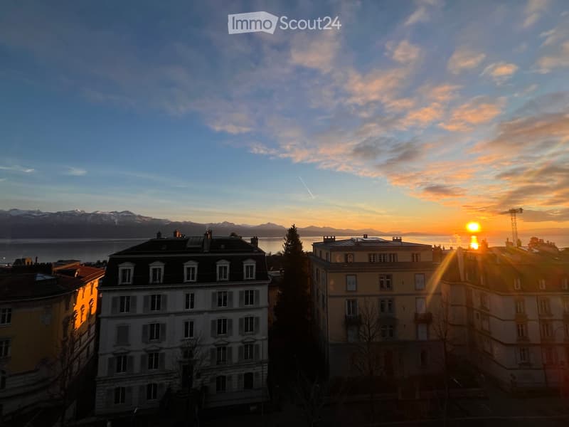 3,5p à louer au coeur de Lausanne - Vue Lac (3)
