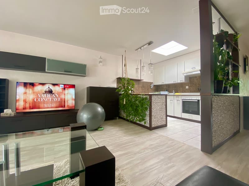Appartement attique 3,5 à Monthey avec parking et charges (5)