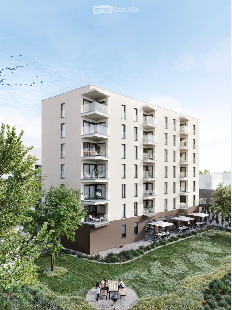 Moderne 2.5-Zimmer-Neubauwohnung mit Balkon (4)