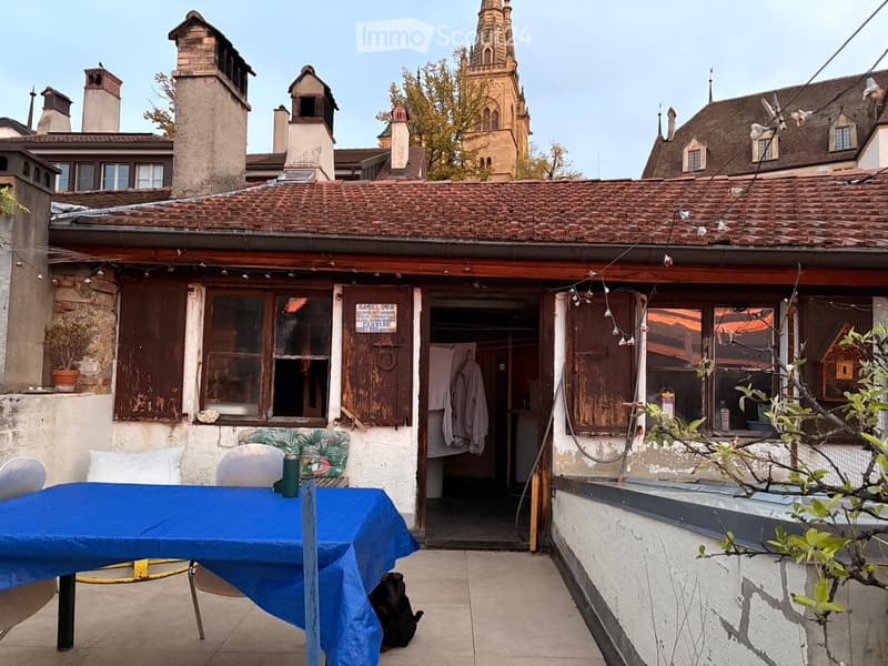 Belle chambre dans appart plein de cachet au centre ville. (4)