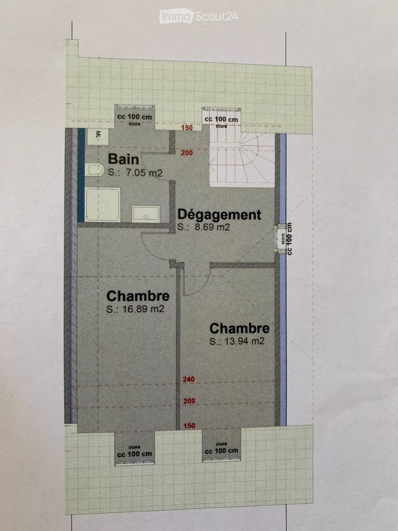 Duplex 3.5 pièces à Posieux avec Balcon (5)