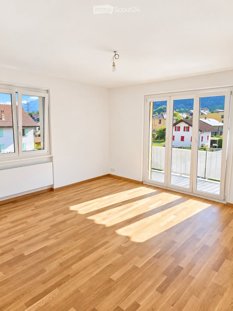 Aproz Appartement 4.5 pièces 80m2, balcons et places de parc (2)