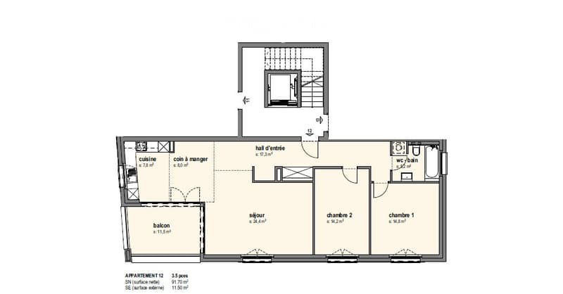 Reprise de bail - Appartement Ecublens FR (5)