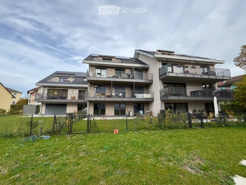 Joli studio avec balcon ans un petit immeuble neuf à Renens (1)