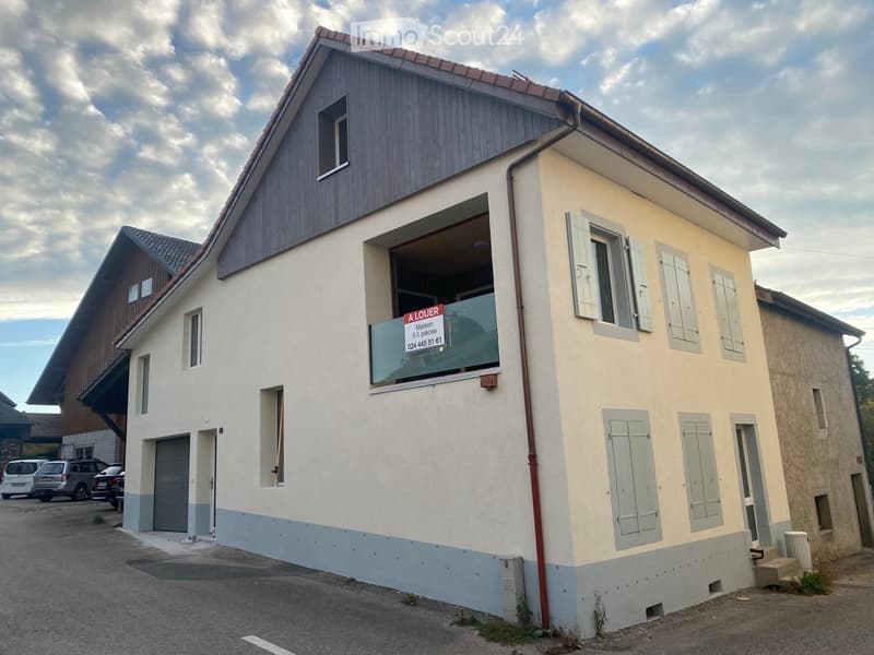 Maison villageoise à louer, 5.5 pces, 145 m2 (1)