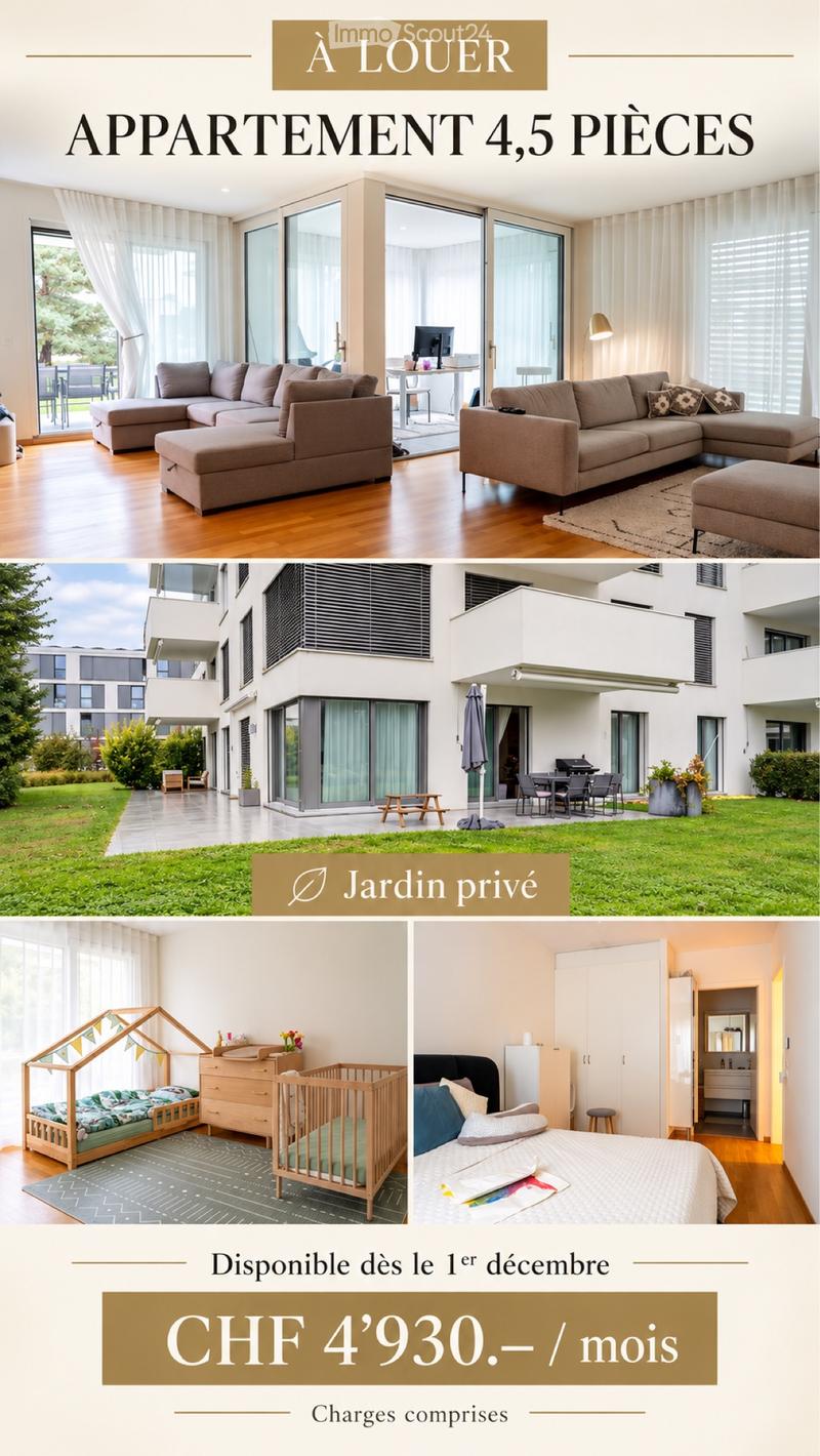 Appartement 4,5 pièces avec jardin privé (1)