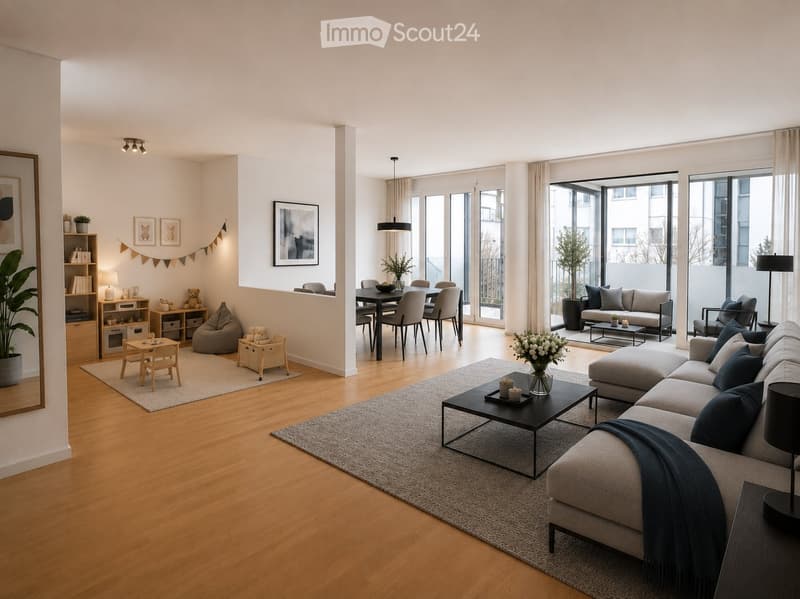 Grosse 3.5-Zimmer-Wohnung in familienfreundlichem Quartier (3)