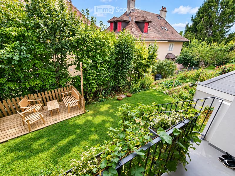 3,5 pièces avec jardin et potager à Lausanne (2)