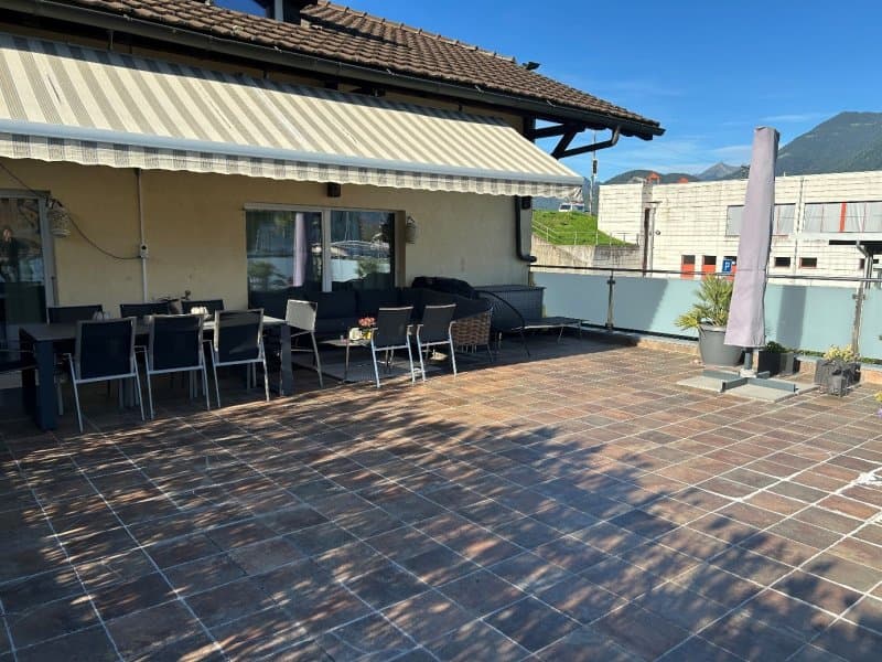 07772 - Appartamento 4,5 locali/duplex-attico - Rue de la Gare 15 - Collombey (2)