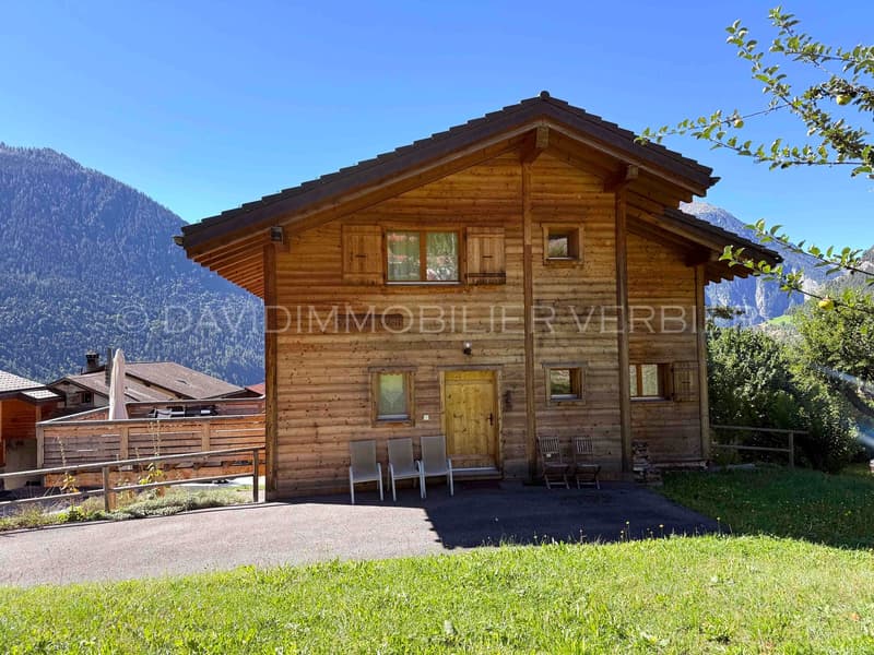 Somptueux Chalet familiale 5* 5 chambres à Cries (Val de Bagnes-Verbier) (57)