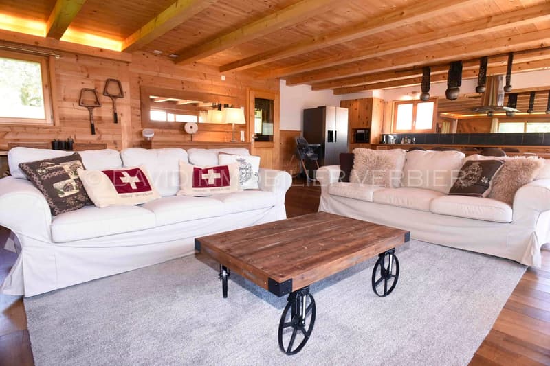 Somptueux Chalet familiale 5* 5 chambres à Cries (Val de Bagnes-Verbier) (4)