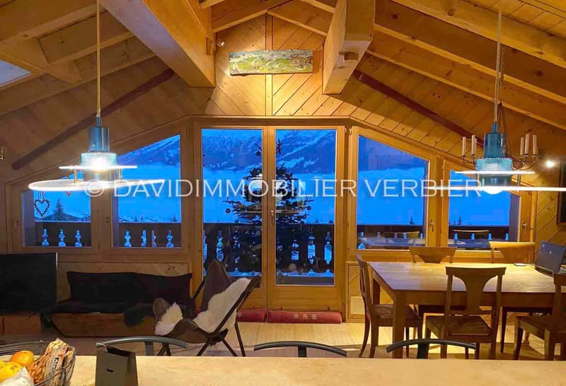 Verbier: Appartement en attique de 4.5 pièces à L'année ou à la saison (22)