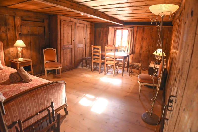 Appartement de 4.5 pièces mezzanine meublé ,entièrement rénové,classé aux monuments historiques (8)