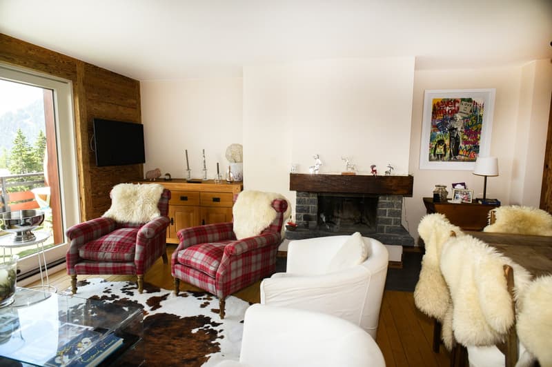 Saison 26/27. Verbier centre, Élégant appartement alpin avec vue panoramique (2)