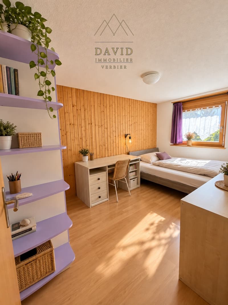 Vollèges: Villa individuelle, 169 m² , jardin et vue dégagée (21)