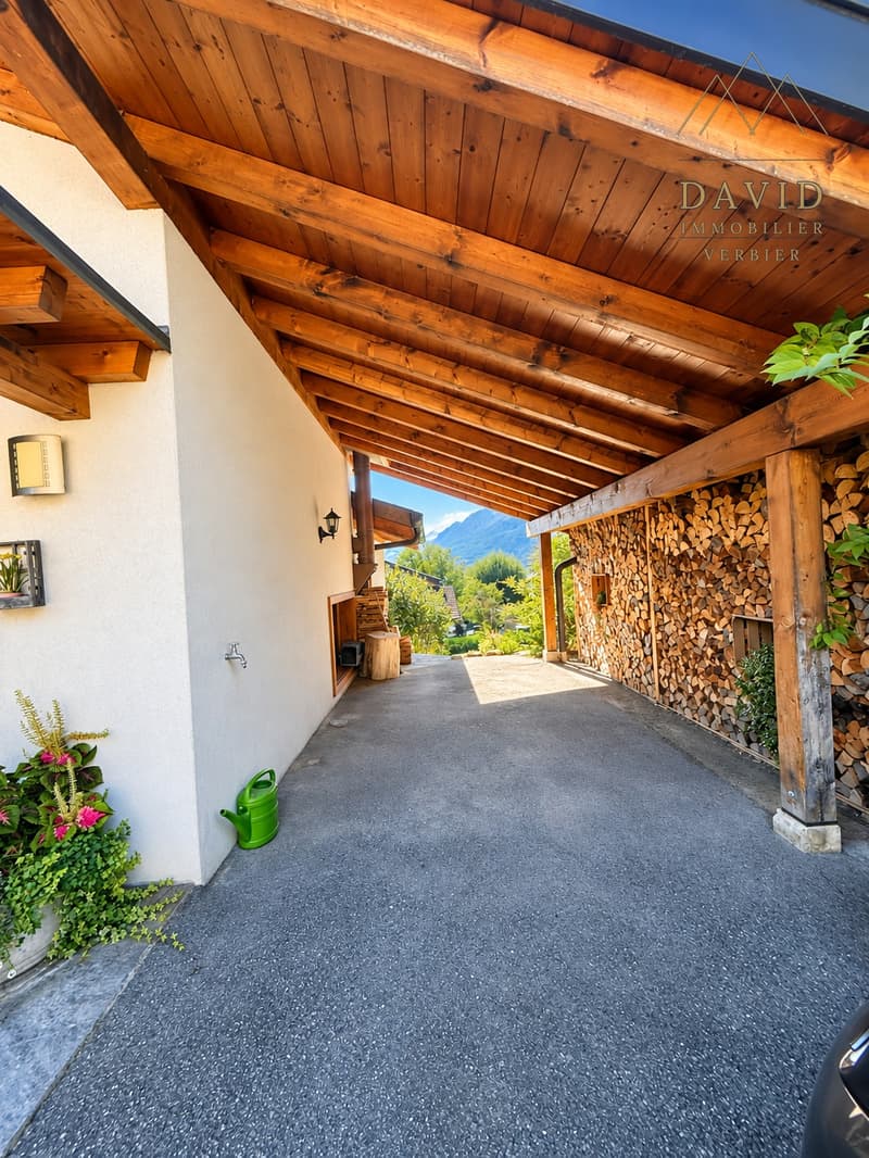 Vollèges: Villa individuelle, 169 m² , jardin et vue dégagée (3)