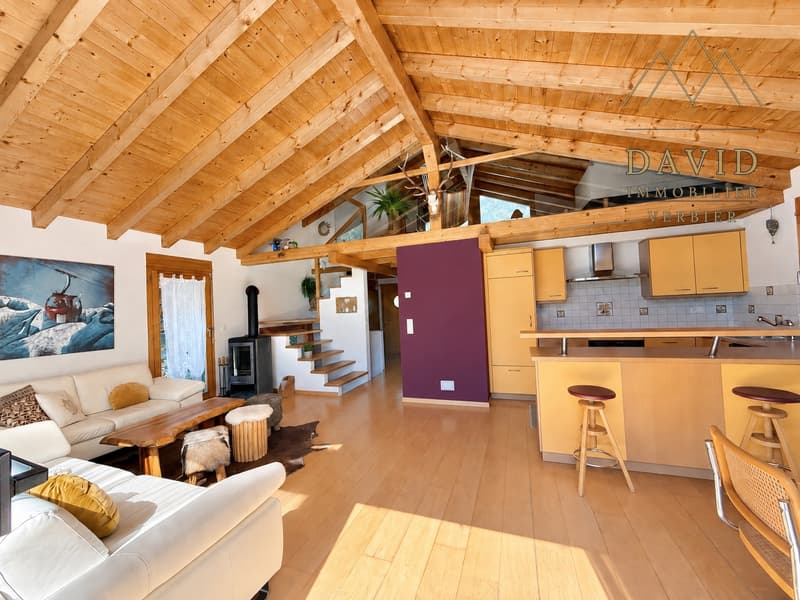 Vollèges: Villa individuelle, 169 m² , jardin et vue dégagée (11)
