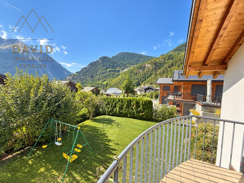 Vollèges: Villa individuelle, 169 m² , jardin et vue dégagée (8)