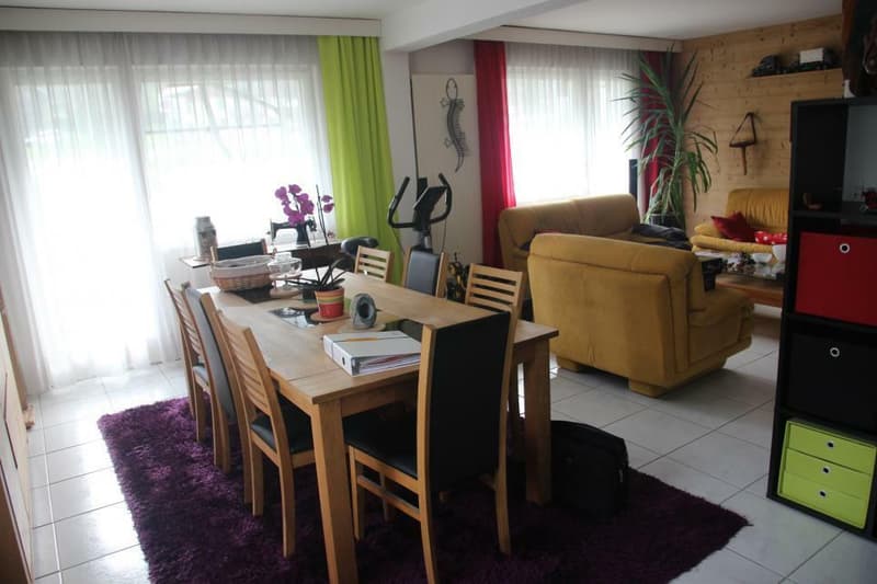 Spacious 3.5-room apartment of 98 m2 + 2 balconies totaling 24 m2 crossing and located on the south side of the building (6)