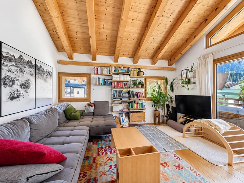 Appartement 3 pièces 65m² au Châble avec balcon (3)