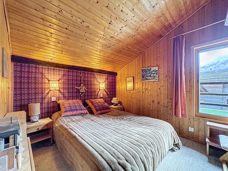 Chalet individuel 3 chambres à Bruson avec garage et carnotzet (12)