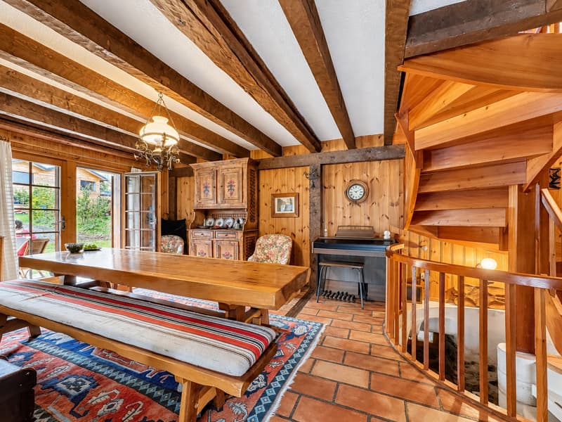 Chalet individuel 3 chambres à Bruson avec garage et carnotzet (9)