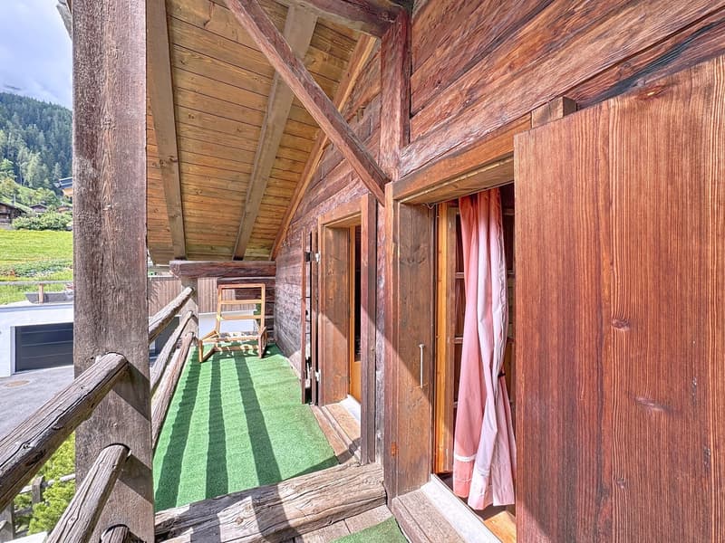 Chalet individuel 3 chambres à Bruson avec garage et carnotzet (13)