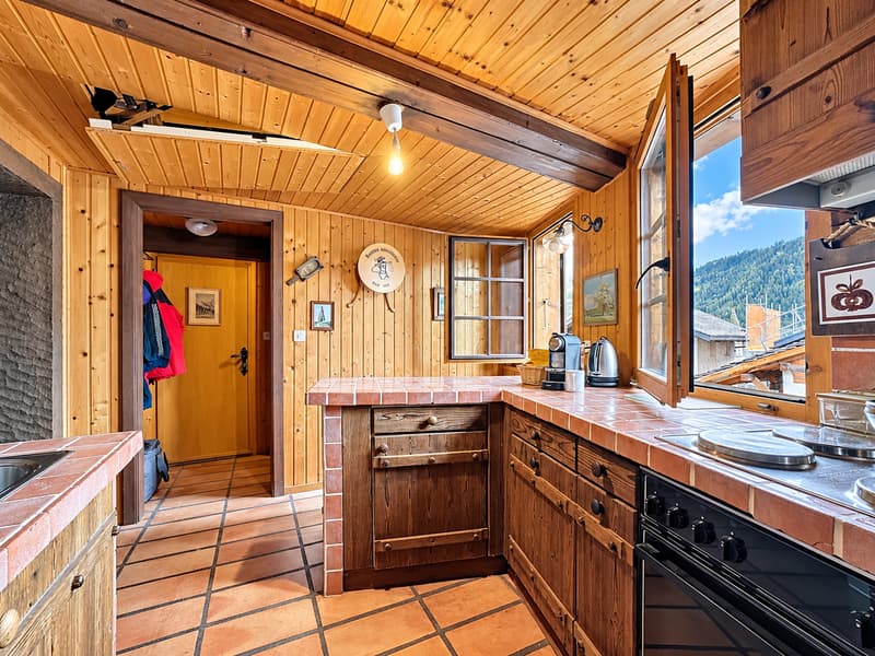 Chalet individuel 3 chambres à Bruson avec garage et carnotzet (8)
