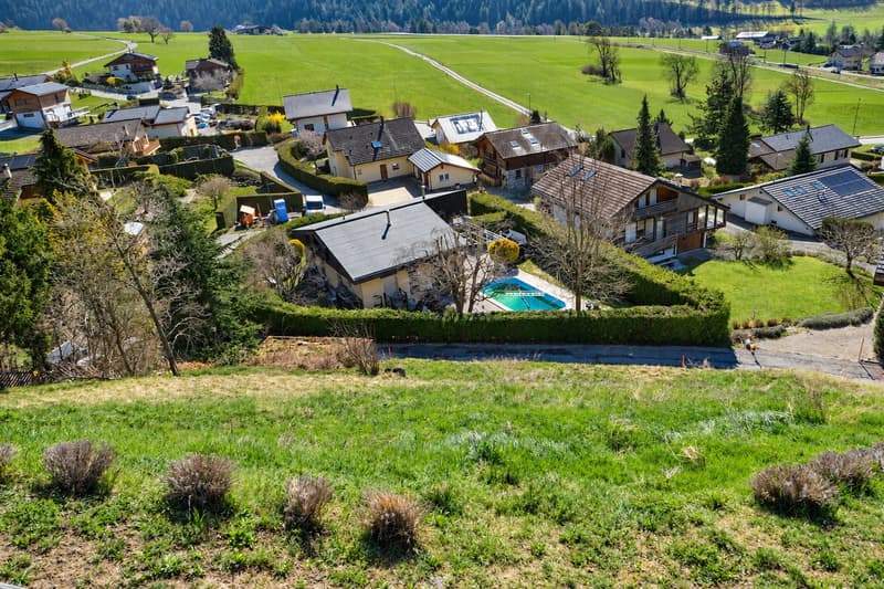 Terrain à bâtir de 746 m² à Vollèges – Vue imprenable sur l'Entremont (1)