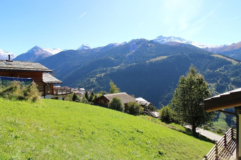 Terrain à bâtir de 459 m² à Sarreyer, vue plongeante sur la vallée (10)