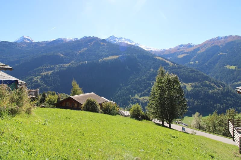 Terrain à bâtir de 459 m² à Sarreyer, vue plongeante sur la vallée (7)
