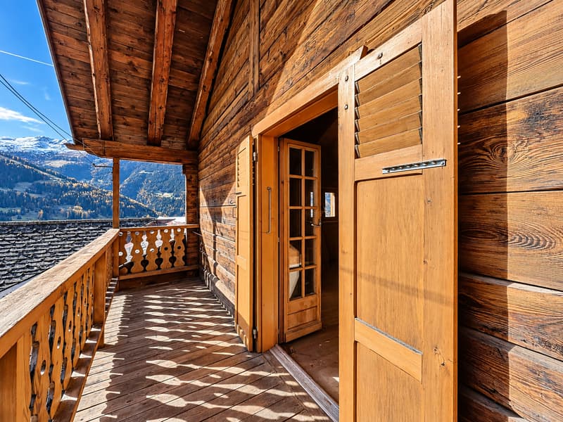 Chalet à rénover – L'âme d'une grange alpine à Sarreyer (5)