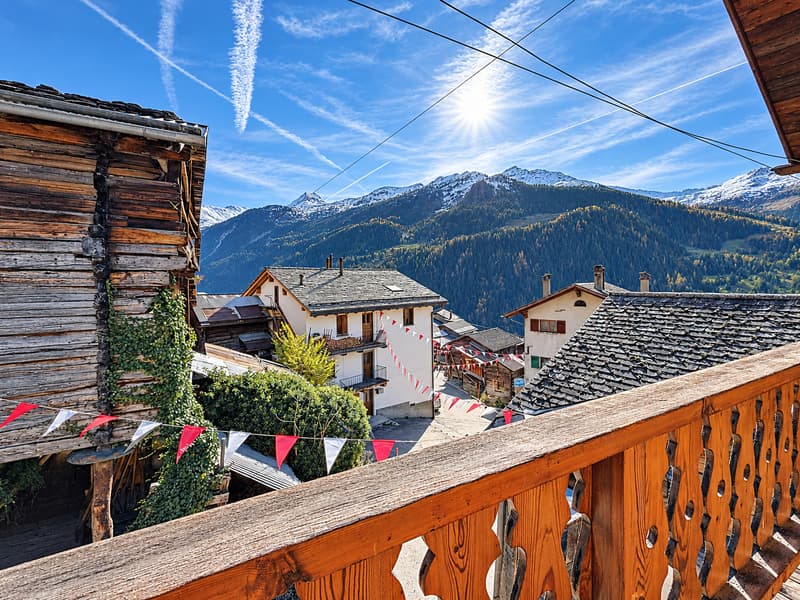 Chalet à rénover – L'âme d'une grange alpine à Sarreyer (6)