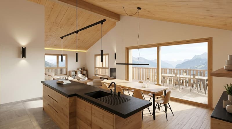 Un pied-à-terre neuf de plain-pied, ouvert sur le jardin (6)