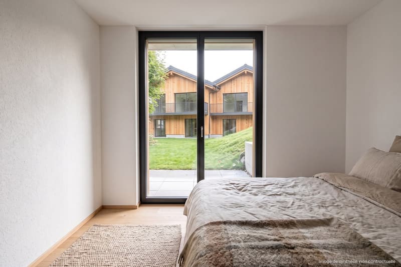 Les Dziles - 3½ pièces neuf de plain-pied avec terrasse, Bruson (5)