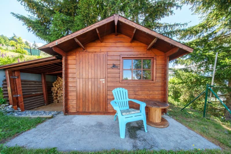 Erwerb als Zweitwohnsitz möglich - Charmantes Chalet mit außergewöhnlichem Panoramablick über die Rhône-Ebene (14)