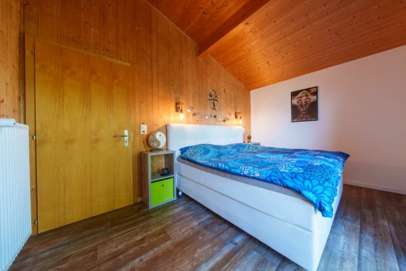 Erwerb als Zweitwohnsitz möglich - Charmantes Chalet mit außergewöhnlichem Panoramablick über die Rhône-Ebene (8)