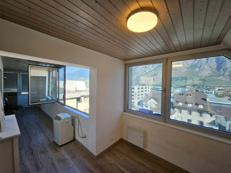 Appartamento di 5.5 locali nel centro di Saxon (1)