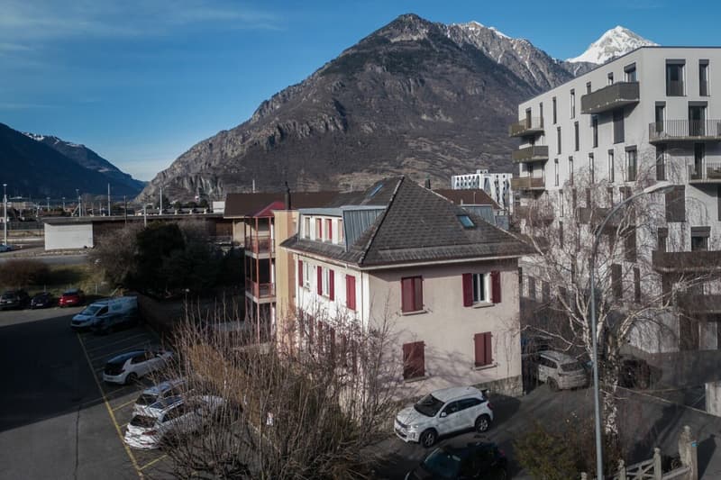 Rental income building in PPE format - 3 rented apartments near Martigny train station (3)