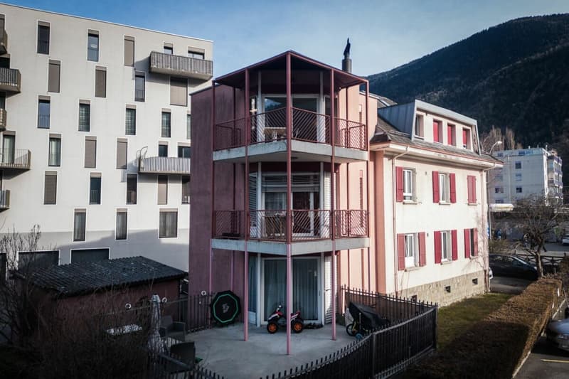 Rental income building in PPE format - 3 rented apartments near Martigny train station (14)